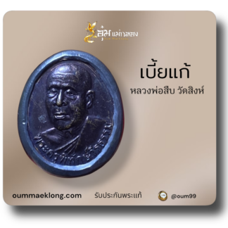 เบี้ยแก้ฝังเหรียญ หลวงพ่อสืบ วัดสิงห์